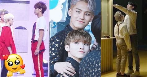 Here Are 10 Times Seventeens Mingyu And Woozis Height Difference Was