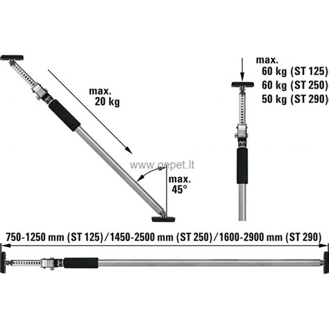 Telescopic Drywall Support St Bessey St St St Gepet