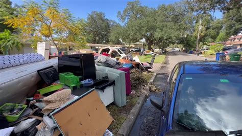 Tampas South West Shore Neighborhood Sees Record Storm Surge From