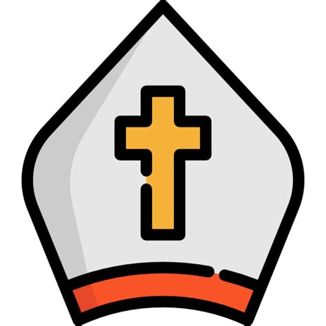 Pope Special Lineal Color Icon