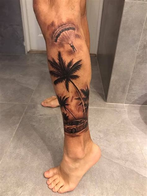 Pin By Cristofer Gtz On Tattoos Palm Tattoos Tattoos For Guys Leg