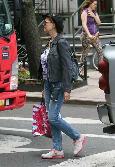 SUSAN SARANDON Out and About in New York 06/15/2018 – HawtCelebs