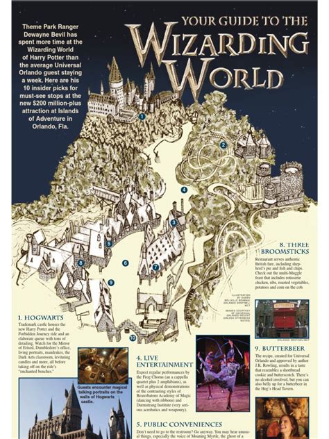 Guide To The Wizarding World Of Harry Potter Attraction Pdf