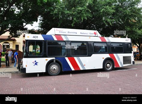 Bus Public Transportation Buses Fort Worth Hi Res Stock Photography And