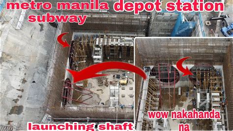 Metro Manila Subway Depot Station Wow Ganito Na Pala Ginagawa Nila