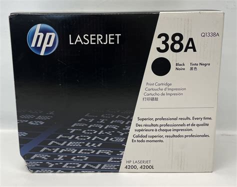 Genuine Oem Hp A Q A Black Toner Print Cartridge Factory