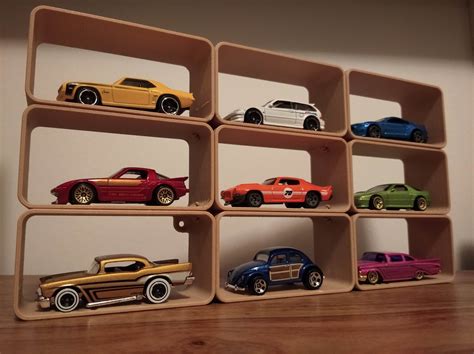 Fichier Stl Pr Sentoir De Mod Les R Duits Hot Wheels Matchbox Objet Imprimable En