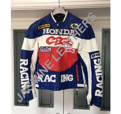 Honda Cbr Racing Leather Jacket Etsy