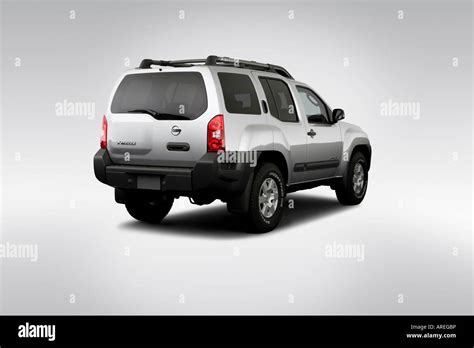 2006 Nissan Xterra Off Road in Silver - Rear angle view Stock Photo - Alamy