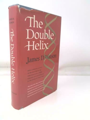 Double Helix By James D Watson Good Hardcover First Edition Thriftbooksvintage