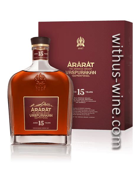 ARARAT VASPURAKAN Brandy 15 Ans 500ml Alc 40