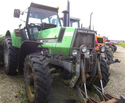 Tracteur Agricole Deutz Fahr Dx 650 4x4 1988