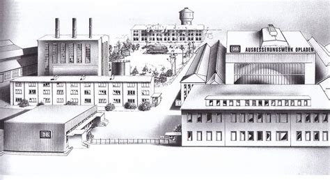 Eisenbahn Ausbesserungswerk Opladen Industrie Kultur Routen Und
