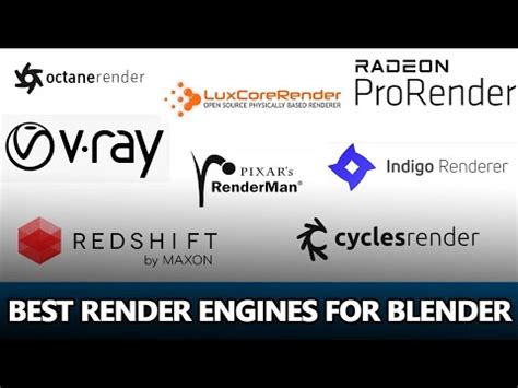 What Are The Best Render Engines For Blender Youtube