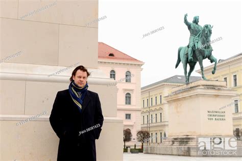 Artist and winner of the 4th Plinth Munich Competition, Alexander Laner ...