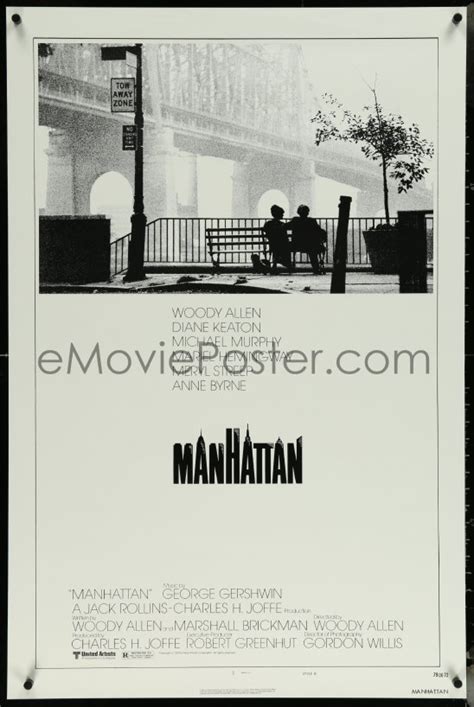 EMoviePoster Image For 6c0825 MANHATTAN Style B 1sh 1979 Classic