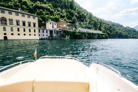 Hours Private Cruise On Lake Como Motorboat Cranchi