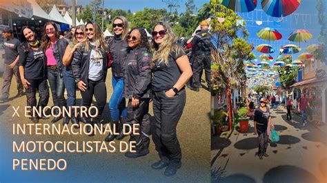 Passeio De Moto Ao X Encontro Internacional De Motociclistas De Penedo