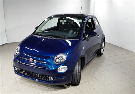 FIAT 500 1 2 Lounge 69cv Blu Dipinto Di Blu Km 0 A Soli 12 750 Su