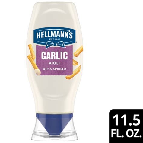 Hellmanns Garlic Aioli 115 Fl Oz Pick ‘n Save