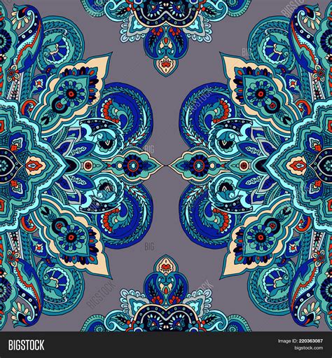 Paisley Mandala Vector And Photo Free Trial Bigstock