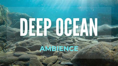 Deep Ocean White Sounds For Sleep Hours Underwater Ambience Deep