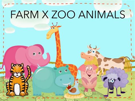 Farm X Zoo Animals Free Games | Activities | Puzzles | Online for kids ...