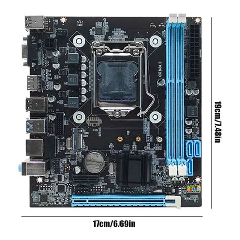 H81 MOTHERBOARD SUPPORT SATA 3 0 2 0 Micro ATX LGA1150 Computer