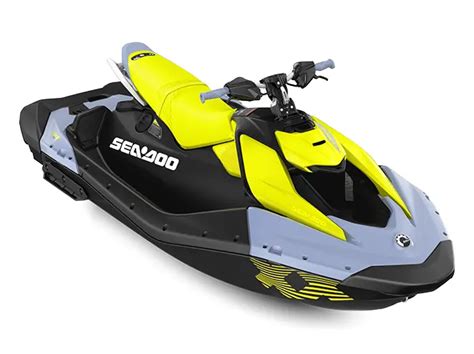 Sea Doo Spark Trixx Pour Bleu Vapeur Jaune N On En Vente