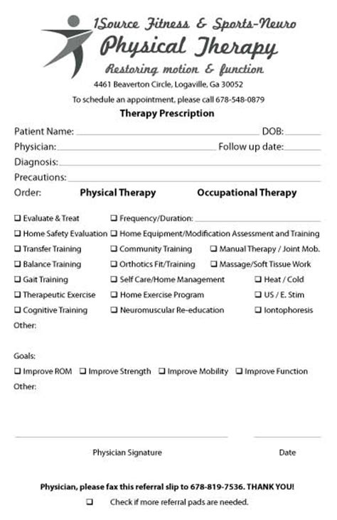 Referral Pad Samples By Specialty Medical Forms