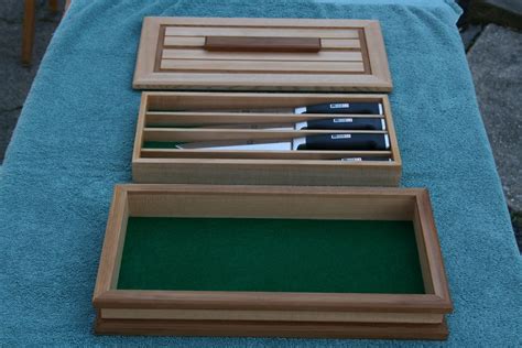 Custom Made Knife Box By Fredric Blum Design