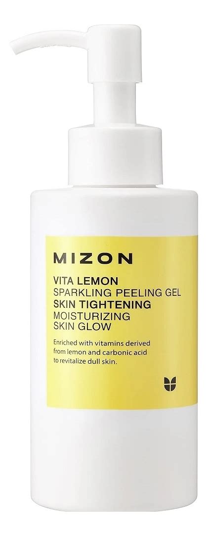 Mizon пилинг гель для лица с экстрактом лимона vita lemon sparkling