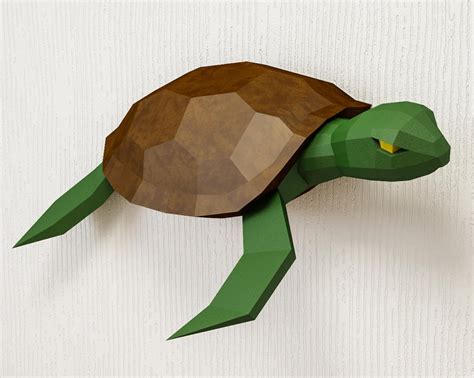 Sea Turtle Papercraft