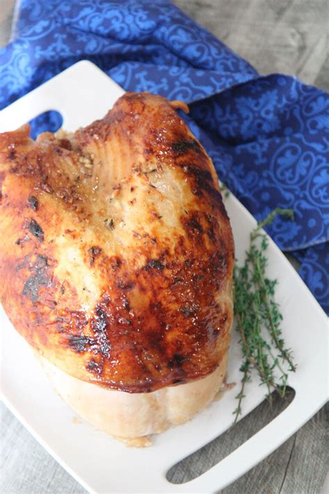 Maple Glazed Turkey Breast Cooked By Julie