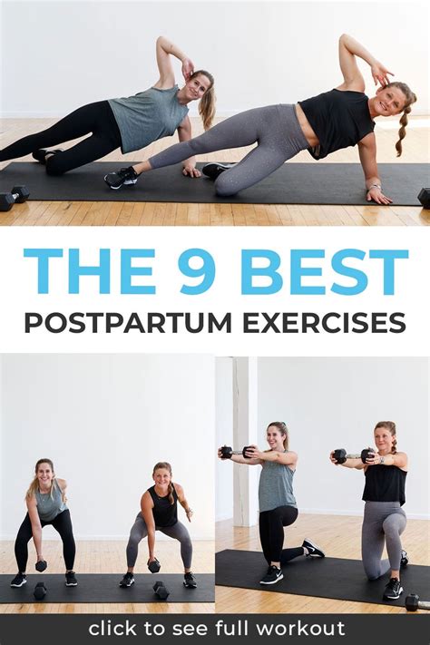 9 Postpartum Exercises (Video) | Nourish Move Love