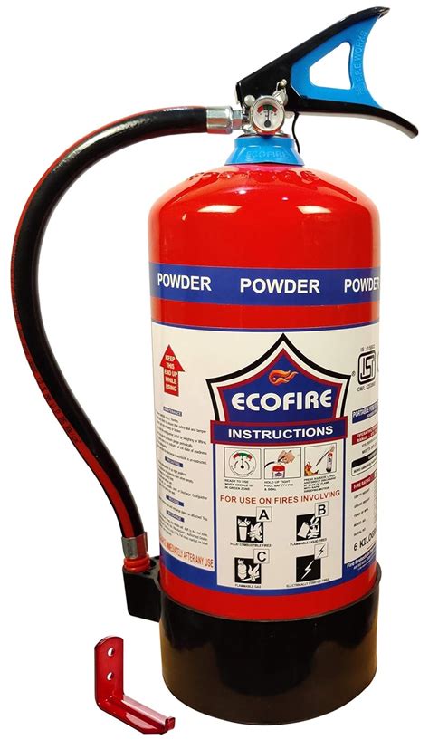 Eco Fire Abc Powder Type Kg Fire Extinguisher Red And Black