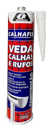 Veda Calha Alumínio Rufos Garin 280g MercadoLivre