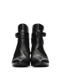 Saint Laurent Black Wyatt Jodhpur Boots 564 SSENSE Lookastic