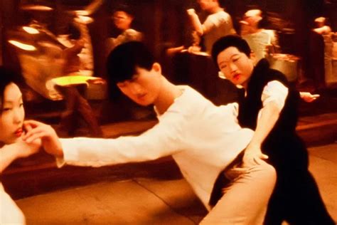 Wong Kar Wai Dancing Love Movie Scene Wide Angle Mm Stable Diffusion