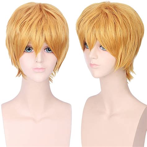 Hot Sale Unisex Anime Fashion Short Straight Full Wigs Cosplay Party EBay