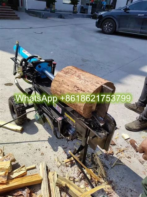 Gasoline Electric Hydraulic Wood Log Splitter Forestry Machinery