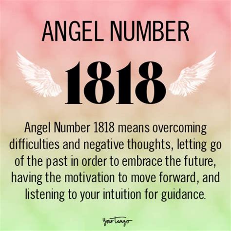 Angel Number 1818 Meaning And Symbolism In Numerology Yourtango