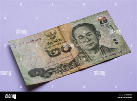 Thai Baht Bank Note Stock Photo Alamy