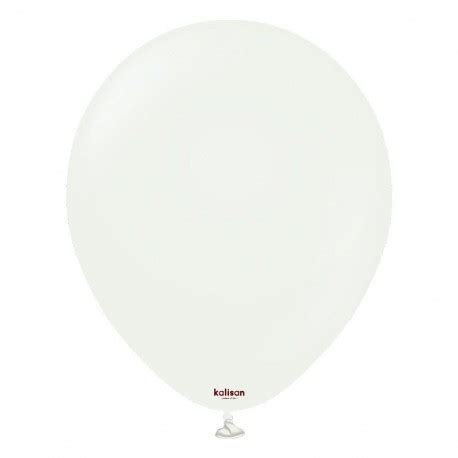 Globos Redondos de Látex 12 Standard Blanco Kalisan globodeco es