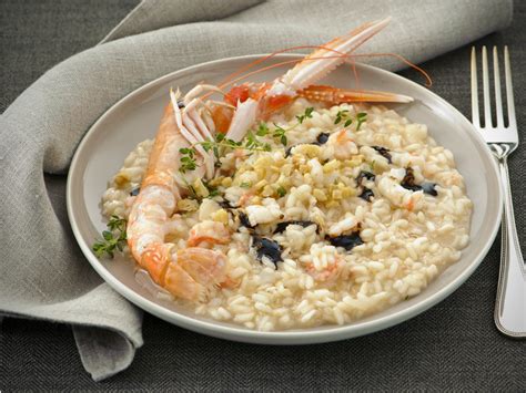 Risotto Alla Crema Di Scampi