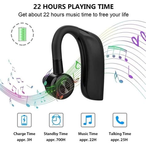 Casque Bluetooth Casque Mains Libres D Une Dur E De Heures