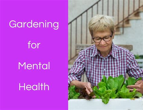 Gardening For Mental Health