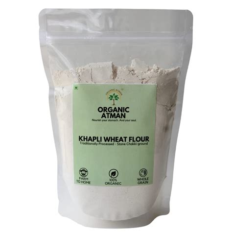 Organic Atman Farms Khapli Wheat Flour Emmer Wheat Flour Stoneground