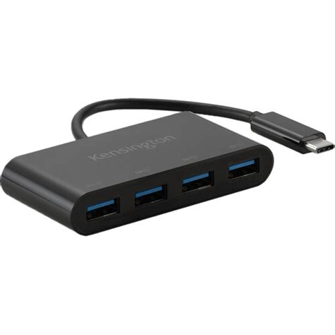 Kensington CH1200 4 Port USB C 3 2 Gen 2 Hub K33616WW B H Photo