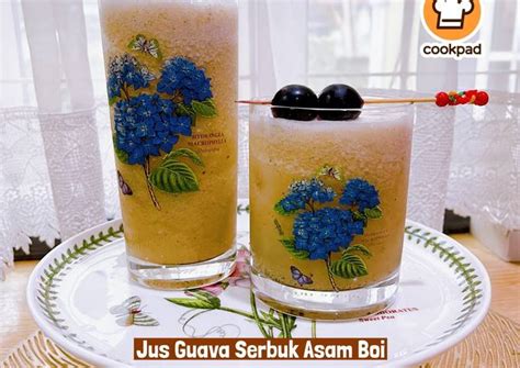 Resipi 👩‍🍳jus Guava Serbuk Asam Boi Oleh Mahadiah Cookpad